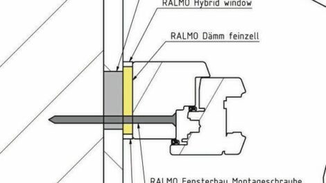 RALMO-FBA complete Fensterbank Abdichtung inklusive Dämmung